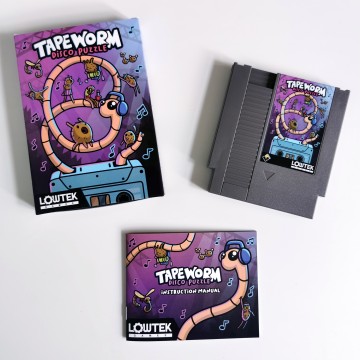 Tapeworm Disco Puzzle (NES)