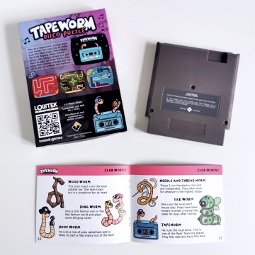 Tapeworm Disco Puzzle (NES)