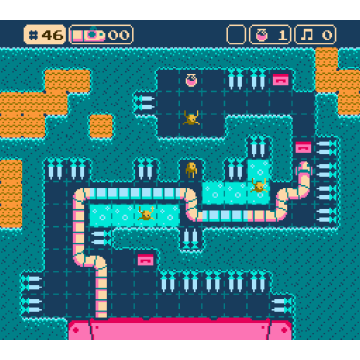 Tapeworm Disco Puzzle (NES)