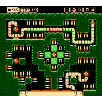 Tapeworm Disco Puzzle (NES)