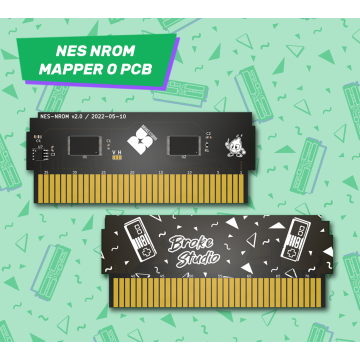 NES NROM (mapper 0) PCB