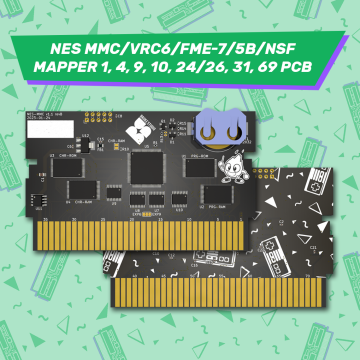NES UNROM-512 / Mapper 30 PCB (NesMaker)
