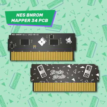 NES BNROM (mapper 34) PCB