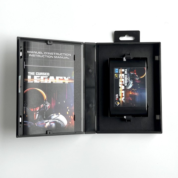 New Sega Genesis & Mega Drive Game The Cursed Legacy - Full