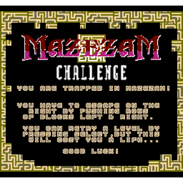 MazezaM Challenge